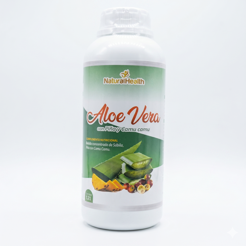 ALOE VERA CON PIÑA Y CAMU CAMU 1.2 L ML
