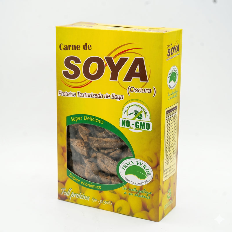 CARNE DE SOYA OSCURA TIRAS RES 150 GR