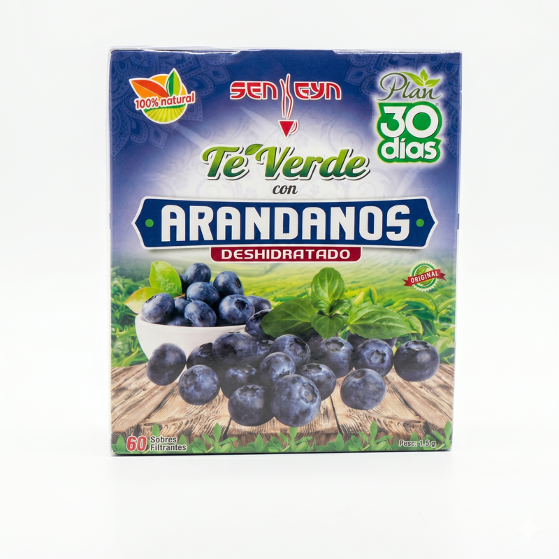 PLAN 30 DIAS TE VERDE CON ARANDANOS X 60 FILT