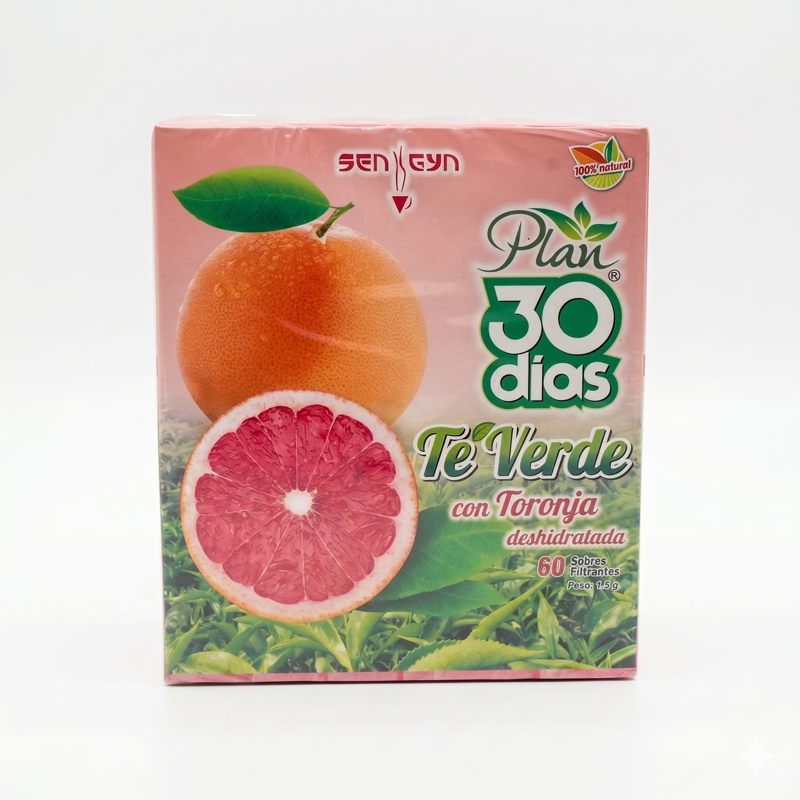 PLAN 30 DIAS TE VERDE CON TORONJA 60 FILT