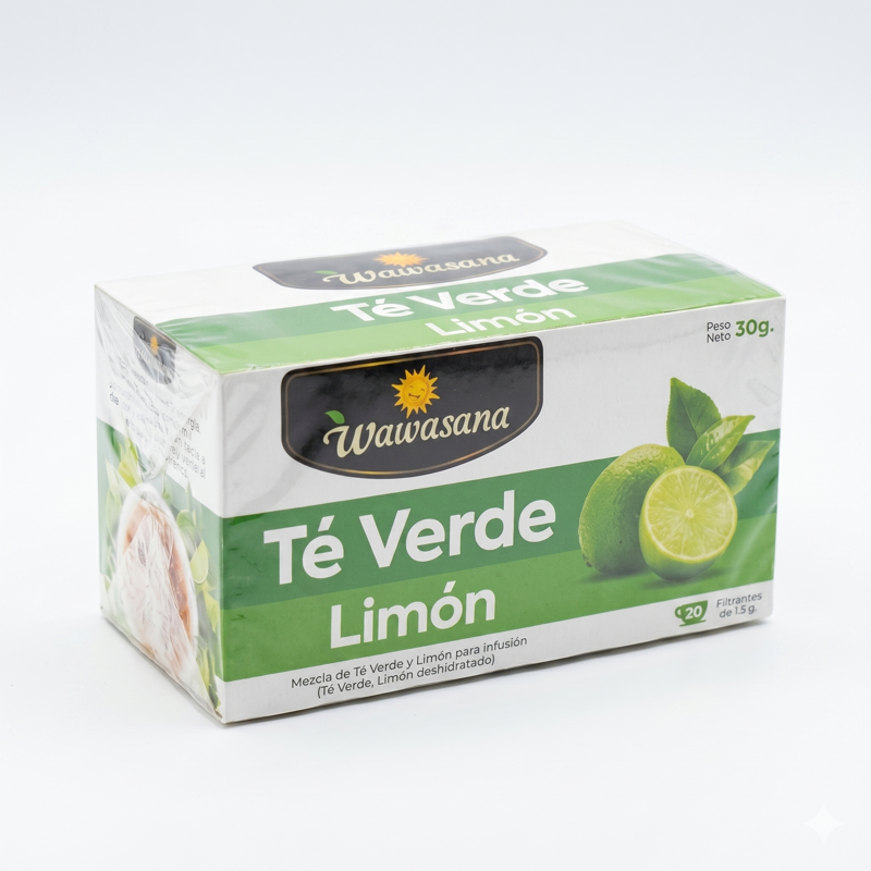 TE VERDE & LIMON 20 FILT
